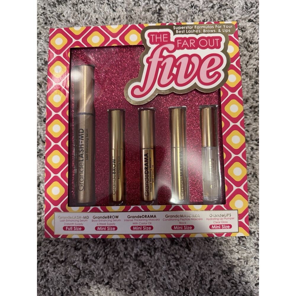 Grande Cosmetics The Far Out Five Piece Set.